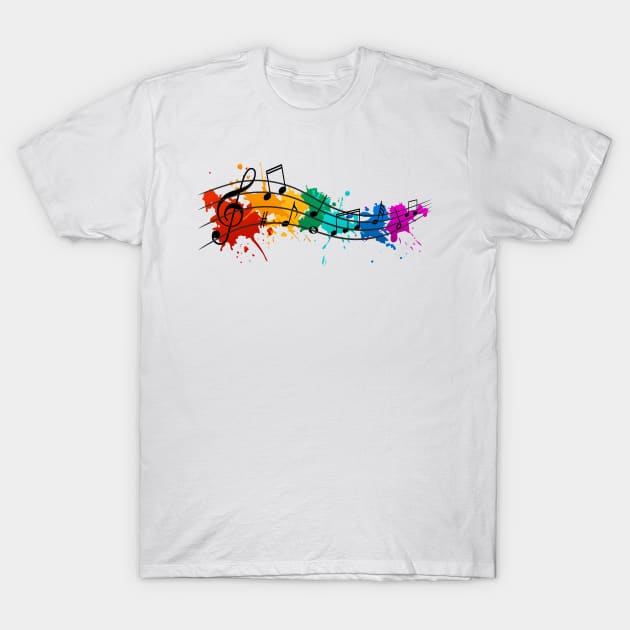 Music T-Shirt by Razym